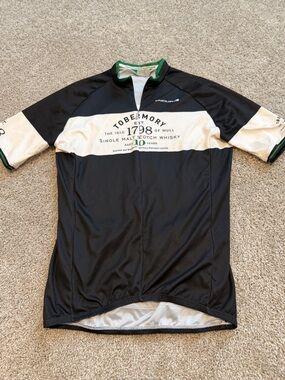 Endura Tobermory Whisky Cycling Jersey XL Rare Coolmax Road Bike Shirt